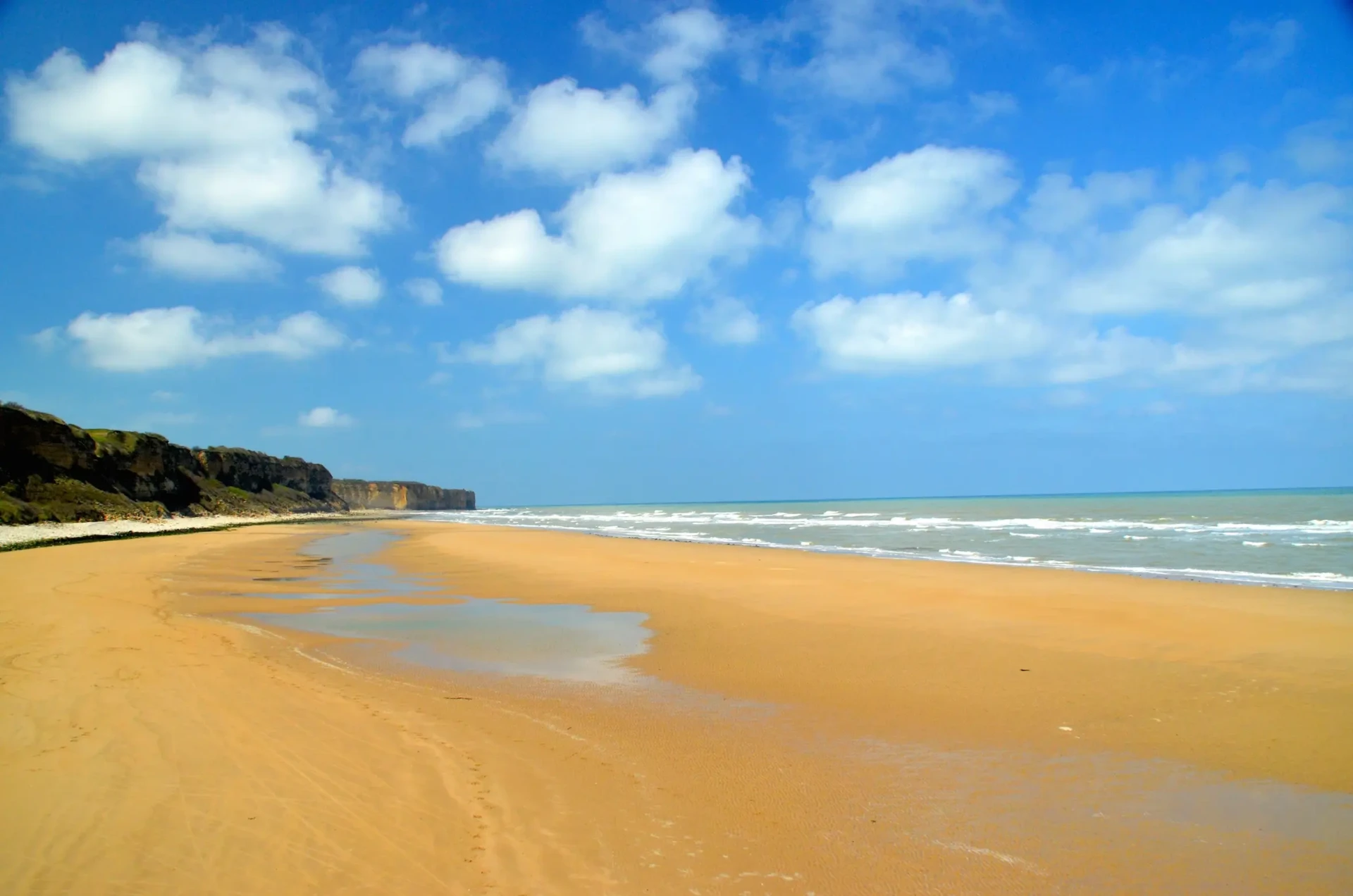 La plage d'Omaha Beach