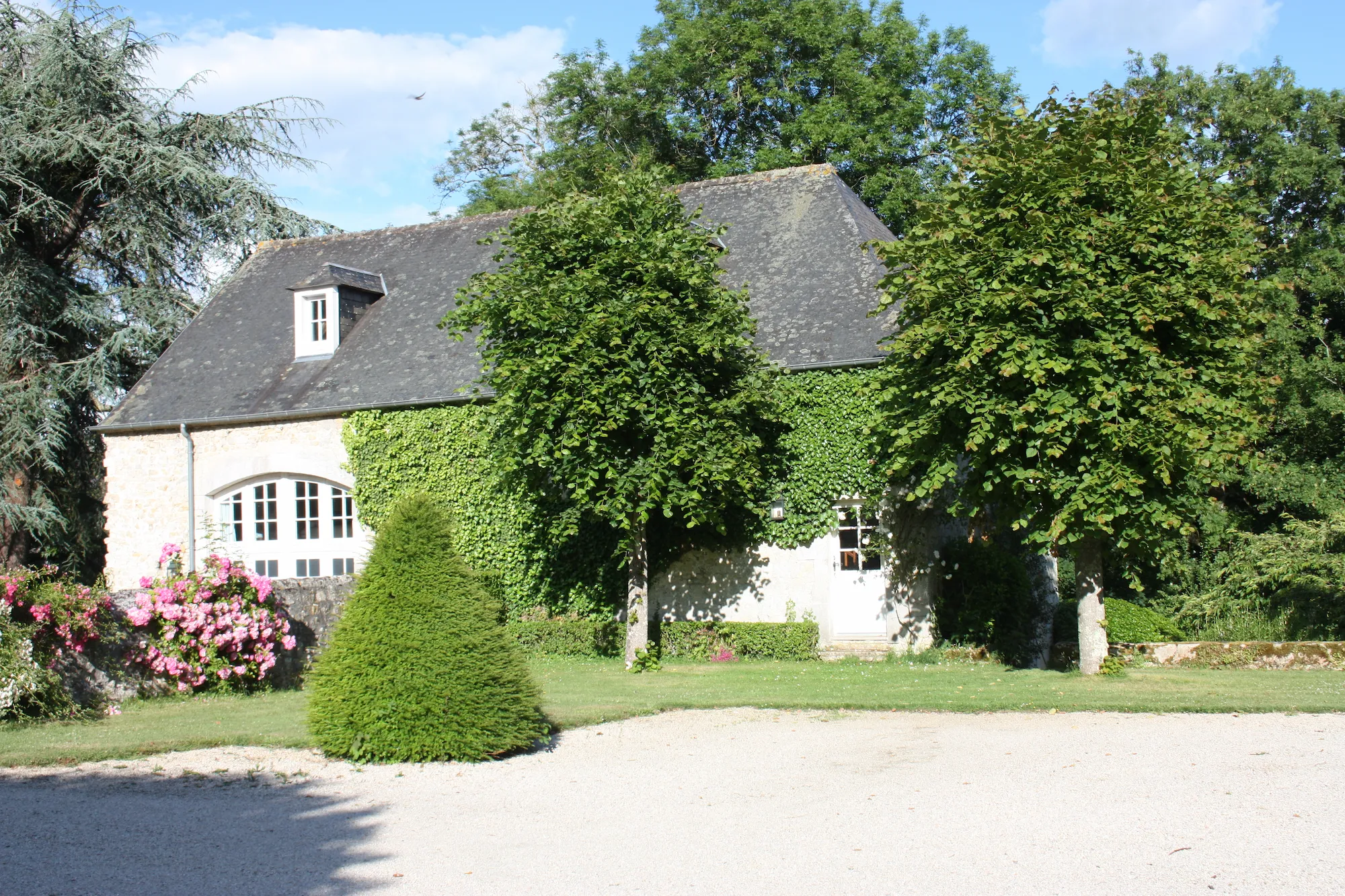 La maison, façade ouest
